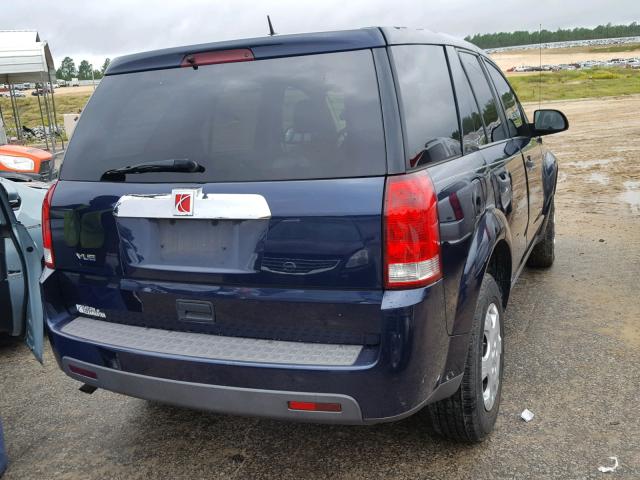 5GZCZ33D37S842895 - 2007 SATURN VUE BLUE photo 4