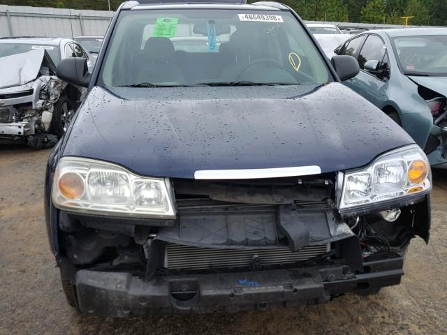 5GZCZ33D37S842895 - 2007 SATURN VUE BLUE photo 9