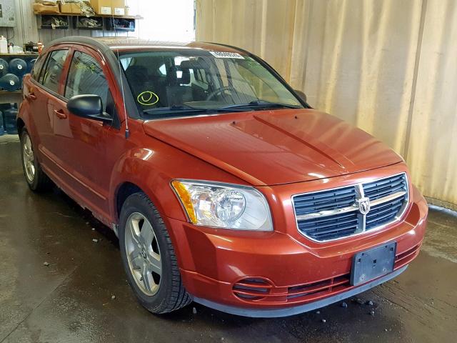 1B3HB48A59D142773 - 2009 DODGE CALIBER SX ORANGE photo 1