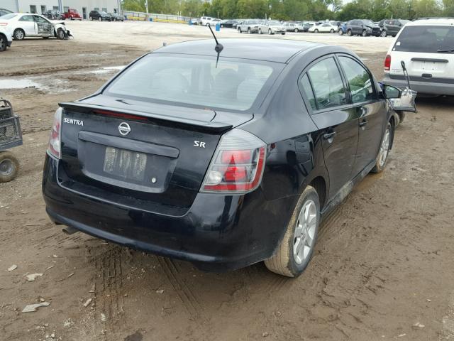 3N1AB6AP1BL693392 - 2011 NISSAN SENTRA 2.0 BLACK photo 4