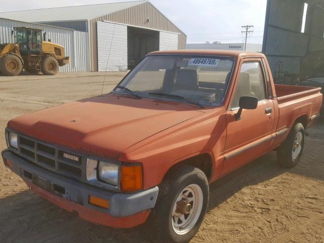 JT4RN50RXG0164631 - 1986 TOYOTA PICKUP 1/2 RED photo 2