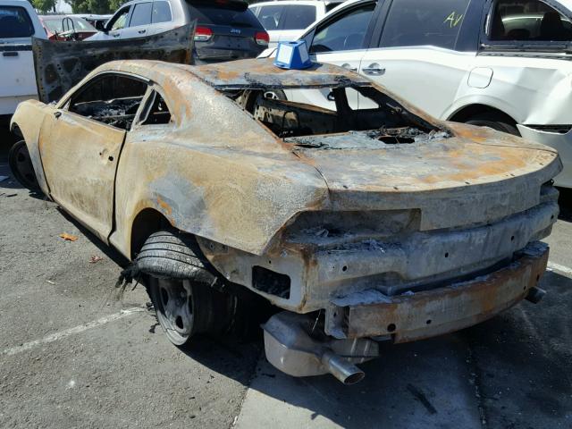 2G1FA1E34D9129847 - 2013 CHEVROLET CAMARO LS BURN photo 3