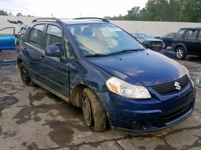 JS2YB5A39B6303268 - 2011 SUZUKI SX4 BLUE photo 1