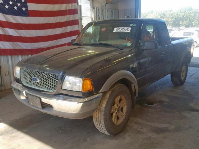 1FTZR45E22TA65992 - 2002 FORD RANGER SUP BLACK photo 2