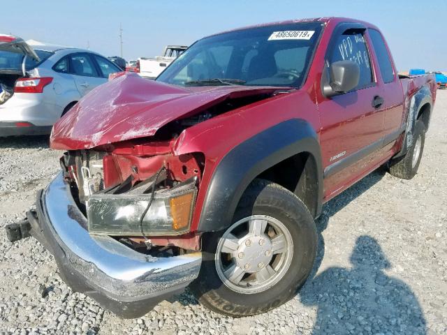 1GGCS198068701538 - 2006 ISUZU I-280 RED photo 2