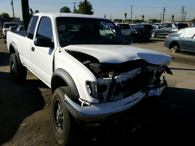 5TESM92N92Z085109 - 2002 TOYOTA TACOMA XTR თეთრი ფოტო 1