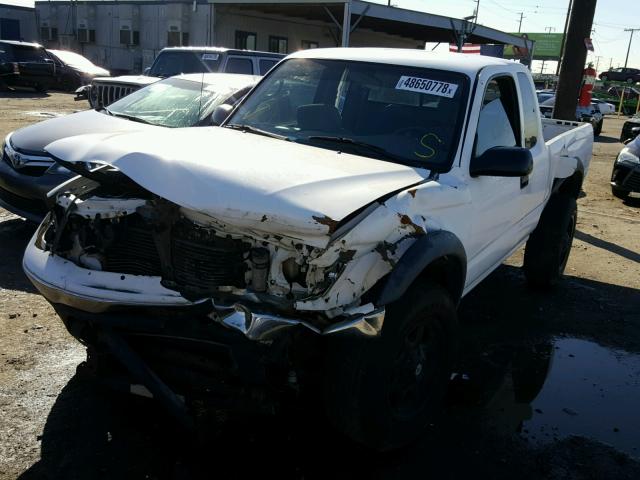 5TESM92N92Z085109 - 2002 TOYOTA TACOMA XTR თეთრი ფოტო 2
