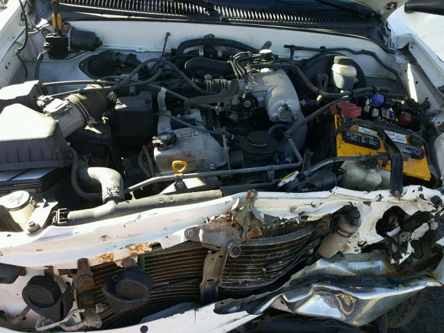 5TESM92N92Z085109 - 2002 TOYOTA TACOMA XTR თეთრი ფოტო 7