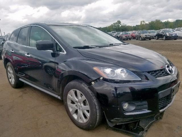 JM3ER29L480185631 - 2008 MAZDA CX-7 BLACK photo 1