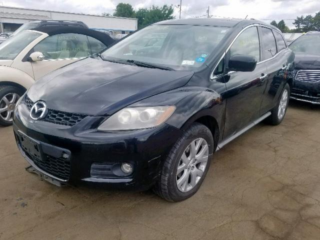 JM3ER29L480185631 - 2008 MAZDA CX-7 BLACK photo 2