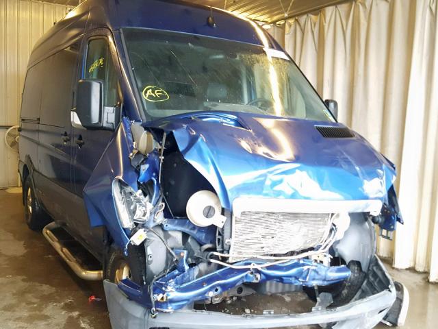 WD8PE246275112634 - 2007 DODGE SPRINTER BLUE photo 1