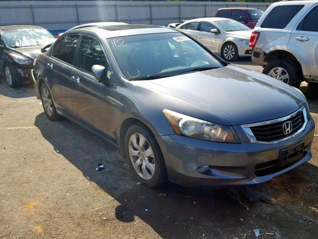 1HGCP36859A005338 - 2009 HONDA ACCORD EXL GRAY photo 1