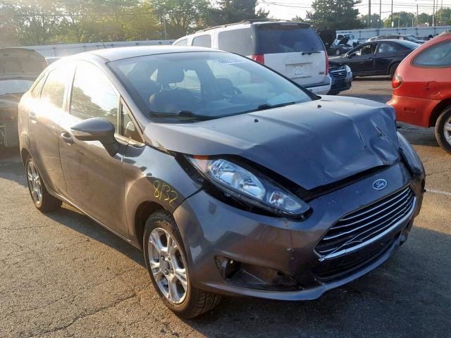 3FADP4BJ8FM114382 - 2015 FORD FIESTA SE GRAY photo 1