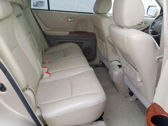 JTEEP21A860149622 - 2006 TOYOTA HIGHLANDER TAN photo 6