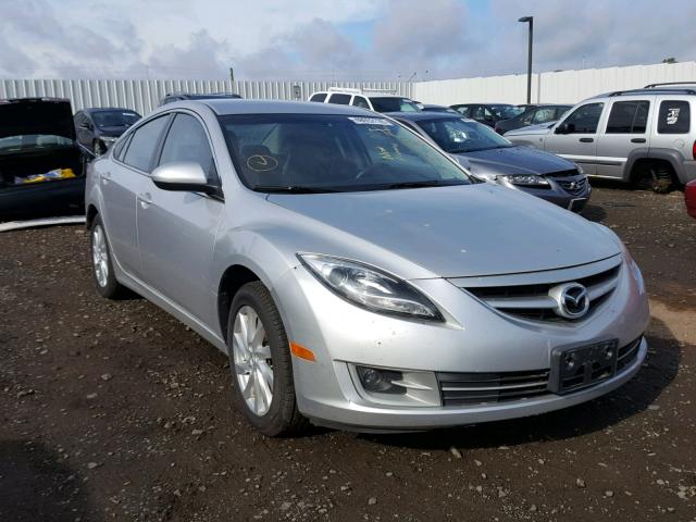 1YVHZ8DH6D5M13194 - 2013 MAZDA 6 TOURING SILVER photo 1