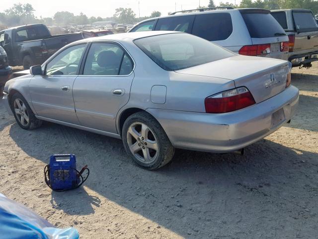 19UUA56692A030071 - 2002 ACURA 3.2TL GRAY photo 3