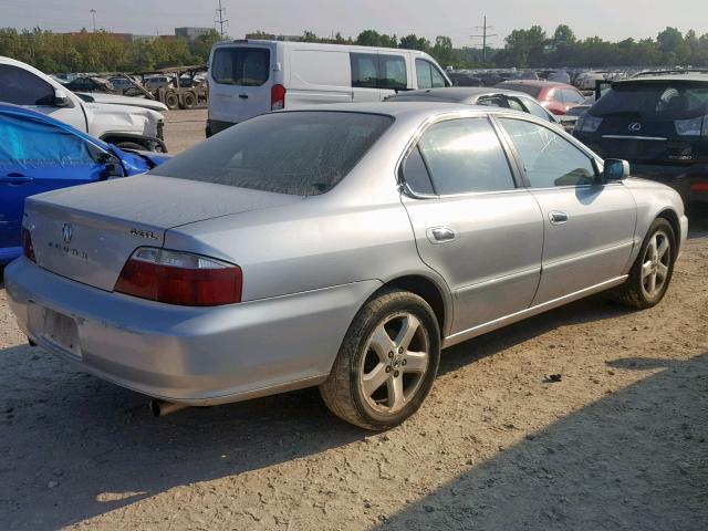 19UUA56692A030071 - 2002 ACURA 3.2TL GRAY photo 4