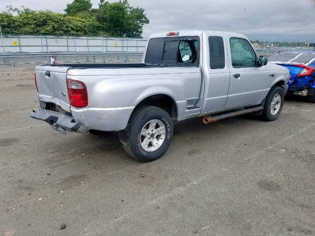 1FTZR45E13PA34937 - 2003 FORD RANGER SUP SILVER photo 4