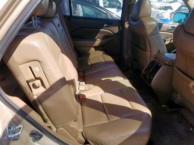 2HNYD18872H511320 - 2002 ACURA MDX TOURIN BEIGE photo 6