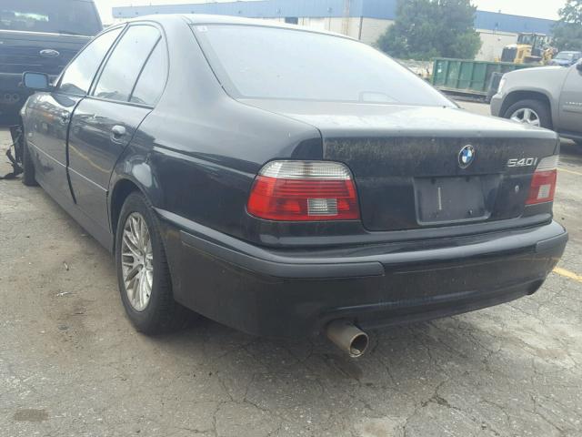 WBADN53413GF71409 - 2003 BMW 540 I BLACK photo 3