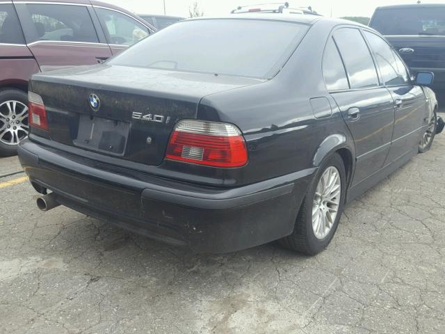 WBADN53413GF71409 - 2003 BMW 540 I BLACK photo 4