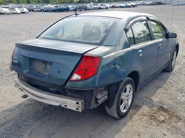 1G8AZ55F77Z134377 - 2007 SATURN ION LEVEL GREEN photo 4
