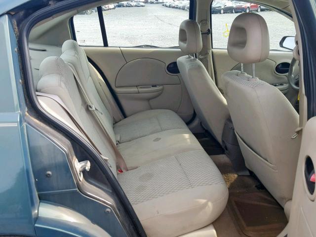 1G8AZ55F77Z134377 - 2007 SATURN ION LEVEL GREEN photo 6