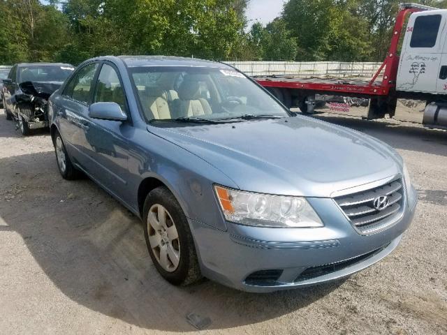 5NPET46C19H480295 - 2009 HYUNDAI SONATA GLS BLUE photo 1