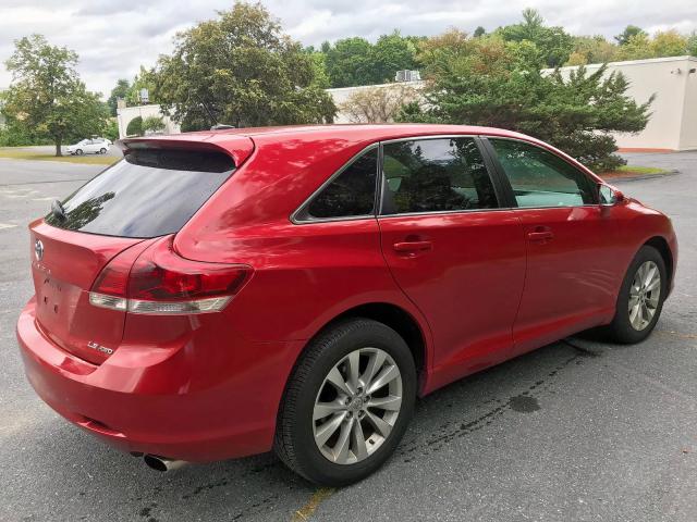 4T3BA3BB8DU036462 - 2013 TOYOTA VENZA LE RED photo 4