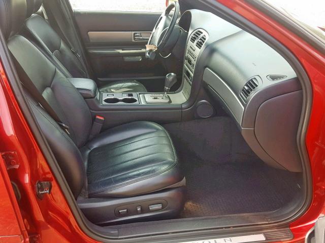 1LNHM87A45Y662608 - 2005 LINCOLN LS RED photo 5