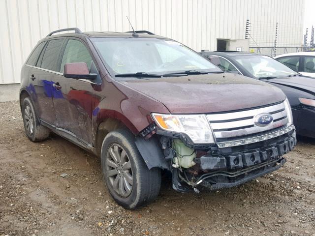 2FMDK49C09BA73876 - 2009 FORD EDGE LIMIT BURGUNDY photo 1