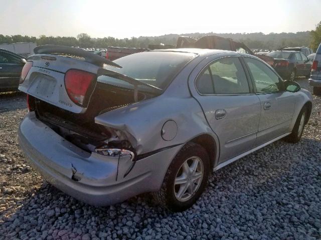 1G3NL52F13C309846 - 2003 OLDSMOBILE ALERO GL SILVER photo 4