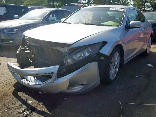 1HGCS2B81AA006344 - 2010 HONDA ACCORD EXL SILVER photo 2