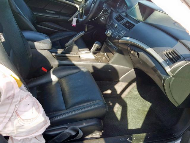 1HGCS2B81AA006344 - 2010 HONDA ACCORD EXL SILVER photo 5