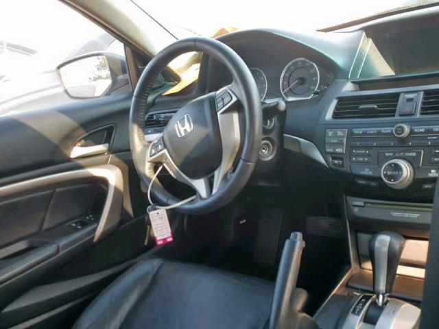 1HGCS2B81AA006344 - 2010 HONDA ACCORD EXL SILVER photo 9