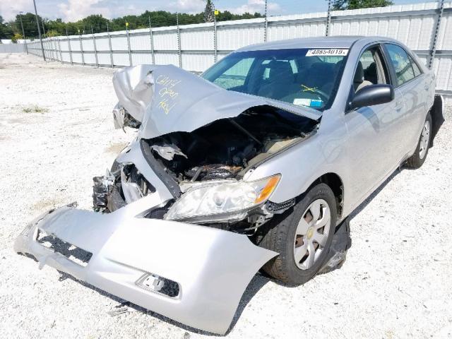 4T1BE46K59U316957 - 2009 TOYOTA CAMRY BASE GRAY photo 2