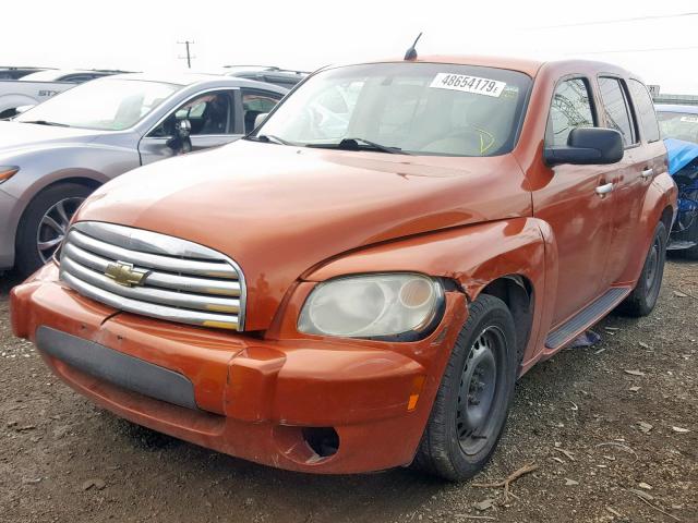 3GNDA13D86S626729 - 2006 CHEVROLET HHR LS ORANGE photo 2