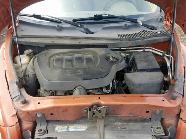 3GNDA13D86S626729 - 2006 CHEVROLET HHR LS ORANGE photo 7