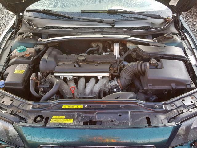 YV1RS61R722159343 - 2002 VOLVO S60 GREEN photo 7