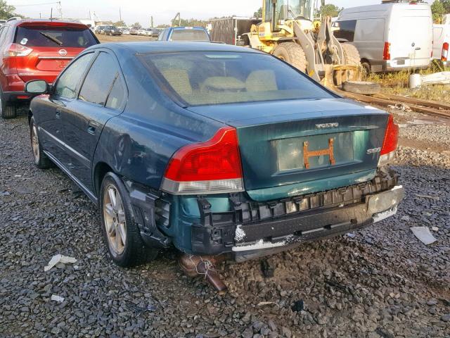 YV1RS61R722159343 - 2002 VOLVO S60 GREEN photo 9