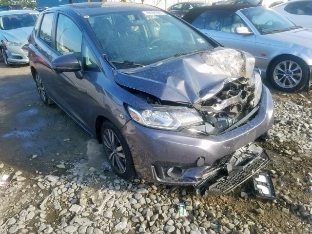 3HGGK5H77HM706710 - 2017 HONDA FIT EX GRAY photo 1