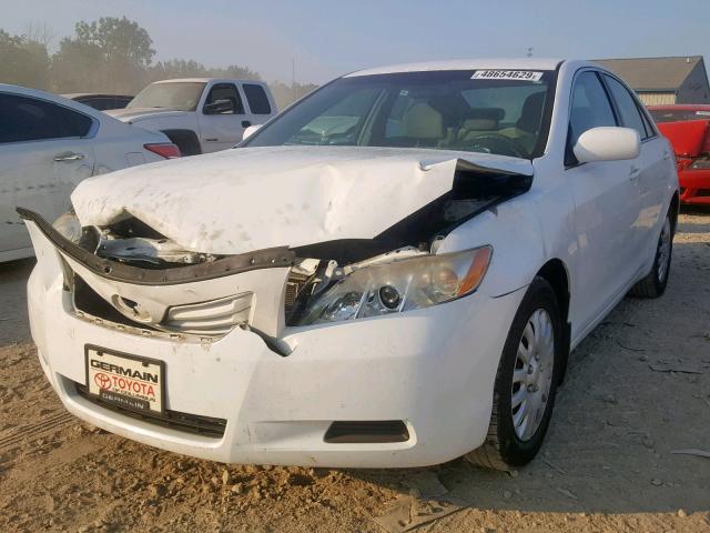 4T4BE46K79R129225 - 2009 TOYOTA CAMRY BASE WHITE photo 2