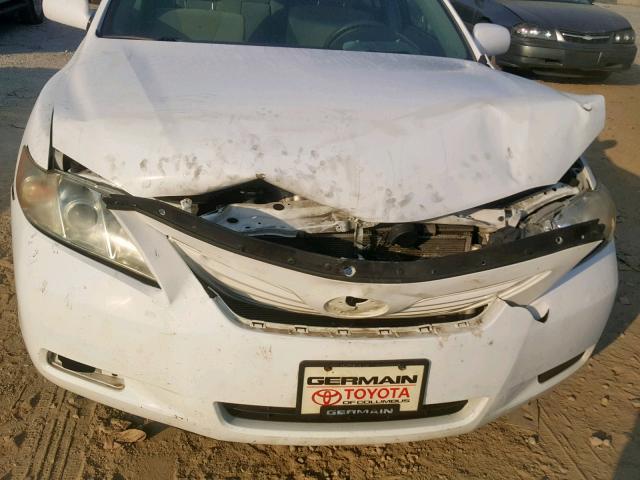 4T4BE46K79R129225 - 2009 TOYOTA CAMRY BASE WHITE photo 9