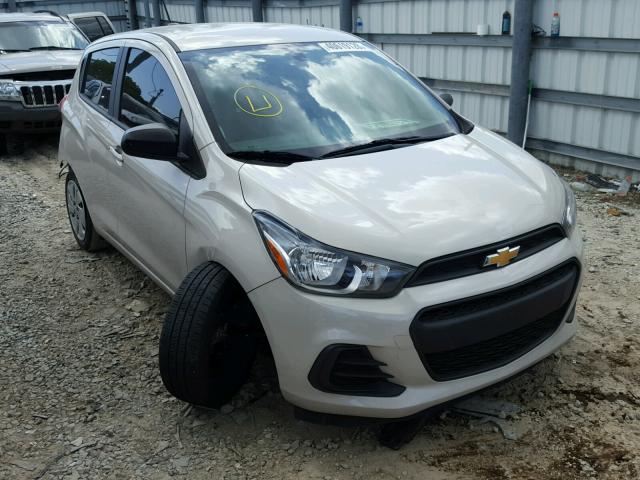 KL8CB6SA4GC591449 - 2016 CHEVROLET SPARK LS TAN photo 1