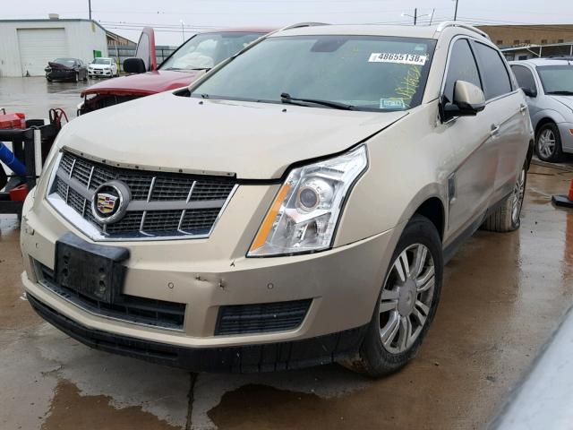 3GYFNAEY3AS549065 - 2010 CADILLAC SRX LUXURY GRAY photo 2