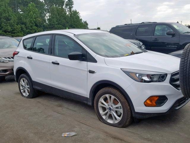 1FMCU0F77KUB22013 - 2019 FORD ESCAPE S WHITE photo 1