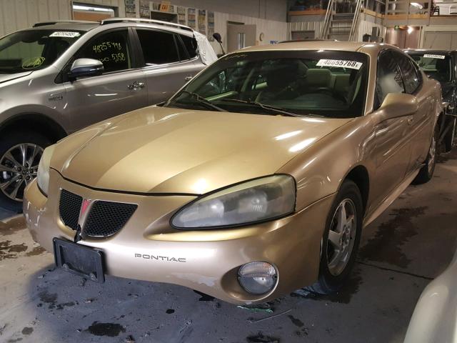 2G2WP522X41256517 - 2004 PONTIAC GRAND PRIX TAN photo 2