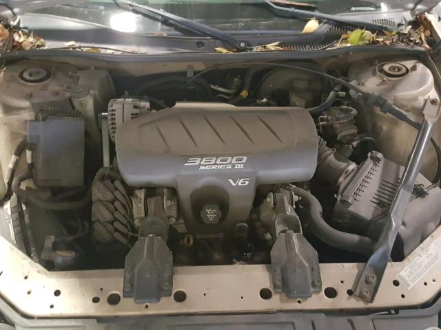 2G2WP522X41256517 - 2004 PONTIAC GRAND PRIX TAN photo 7