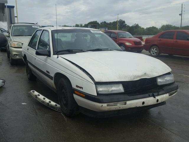 1G1LT53T9ME179163 - 1991 CHEVROLET CORSICA LT WHITE photo 1