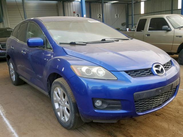 JM3ER293X70139655 - 2007 MAZDA CX-7 BLUE photo 1